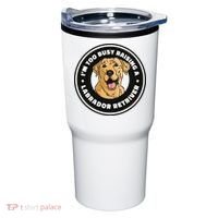 I'm Too Busy Raising A Labrador Retriever Tumbler thumb 0