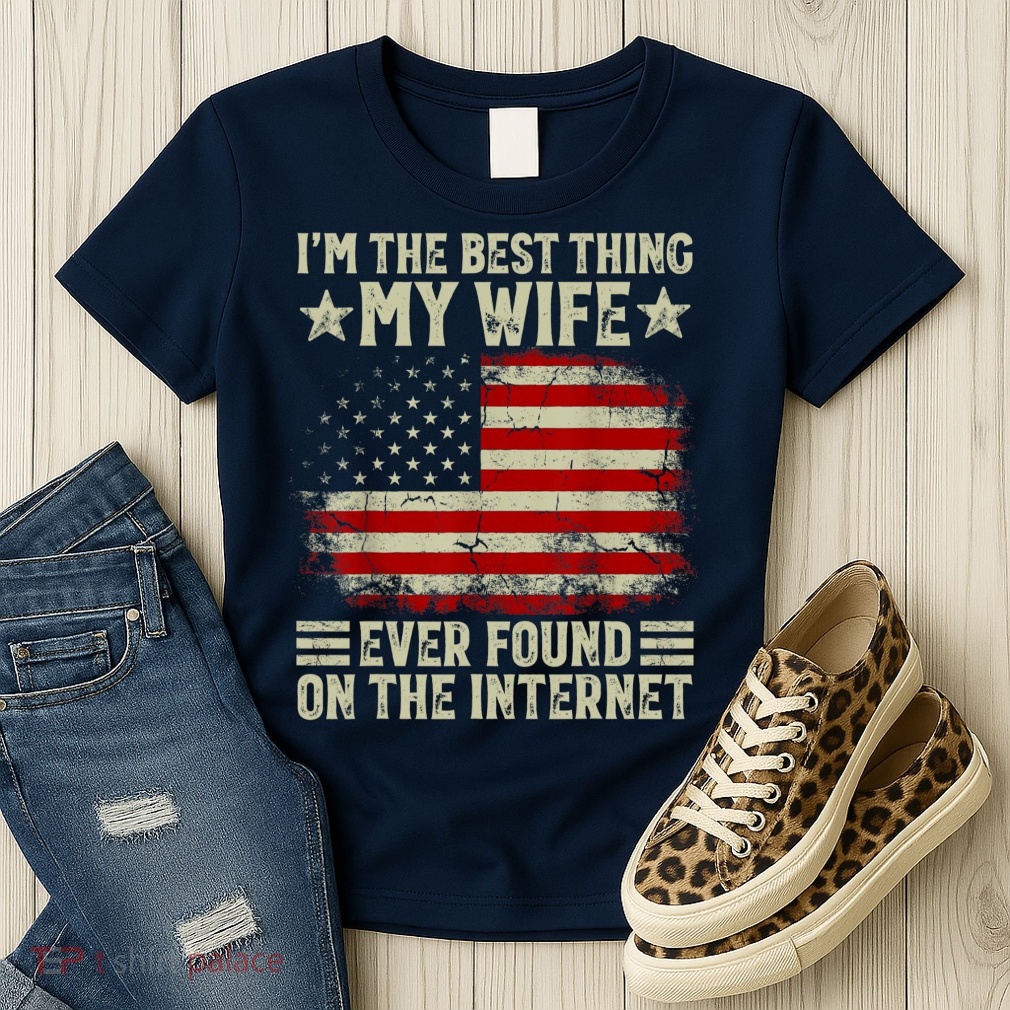 Im The Best Thing My Wife Ever Found On The Internet Women's T-Shirt
