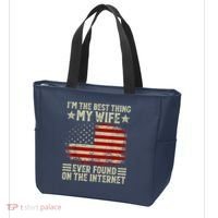 Im The Best Thing My Wife Ever Found On The Internet Tote Bag thumb 3