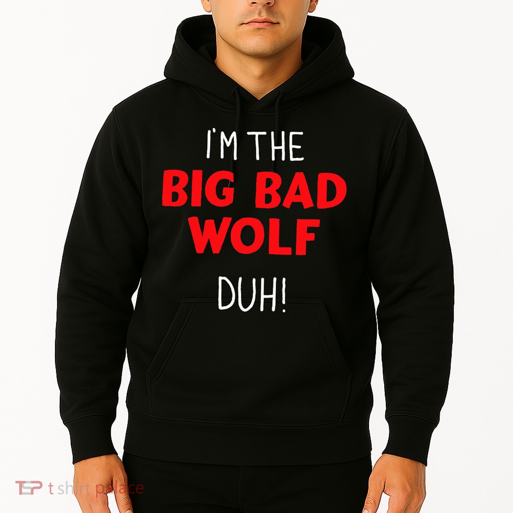 I'm the bad wolf duh costume for DIY halloween party Hoodie
