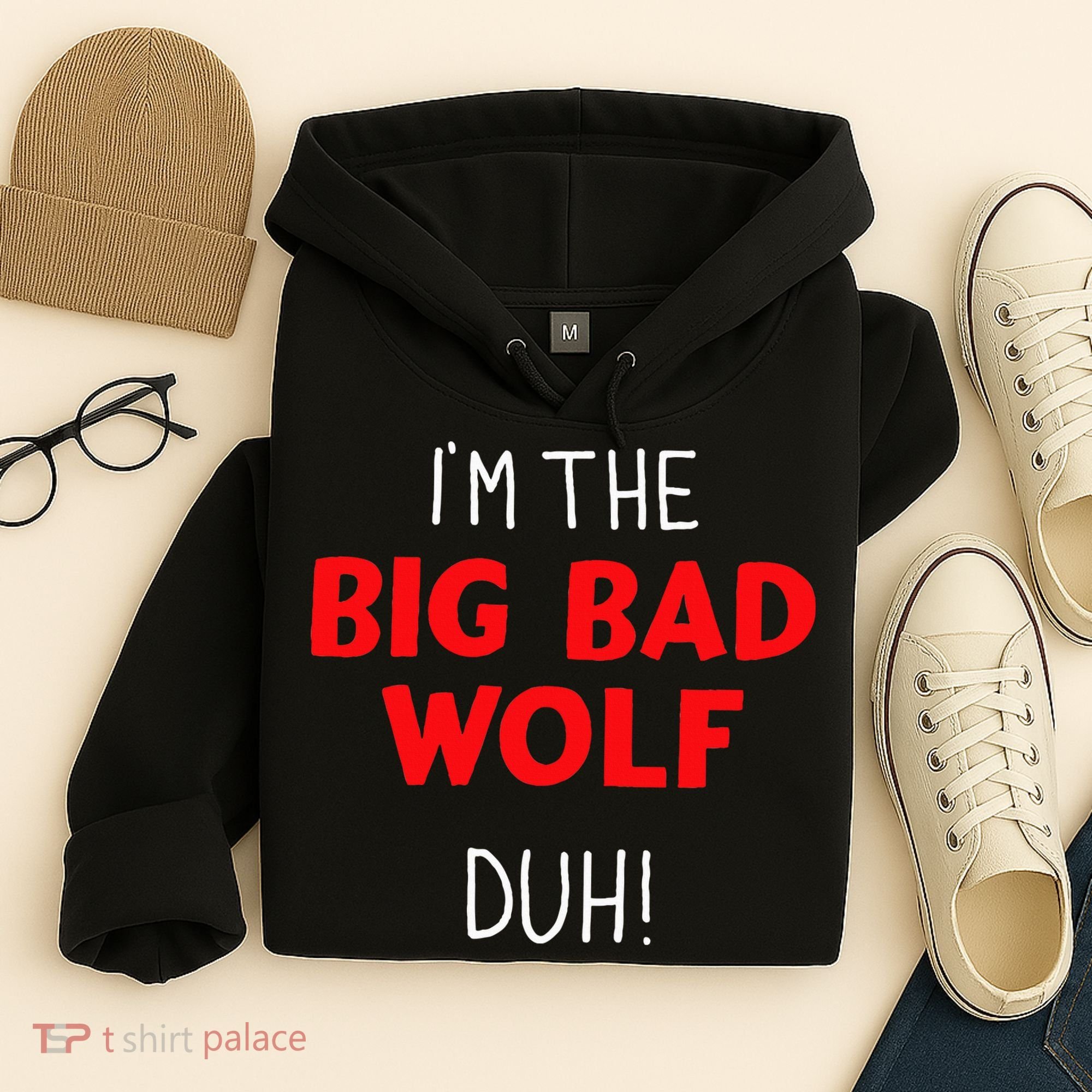 I'm the bad wolf duh costume for DIY halloween party Hoodie