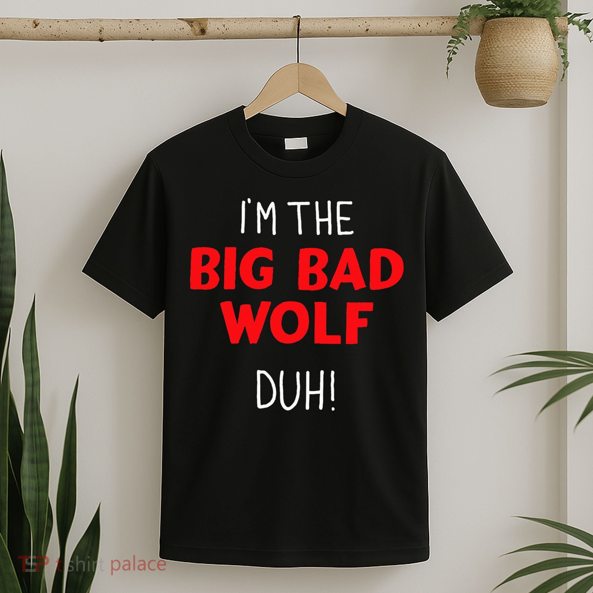 I'm the bad wolf duh costume for DIY halloween party T-Shirt