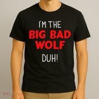 I'm the bad wolf duh costume for DIY halloween party T-Shirt thumb 3