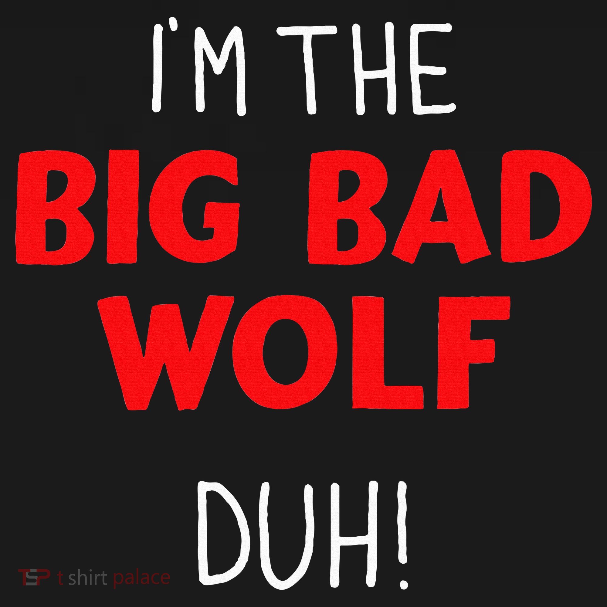 I'm the bad wolf duh costume for DIY halloween party Women's Tank Top
