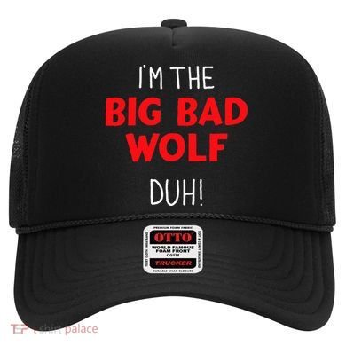 I'm the bad wolf duh costume for DIY halloween party Hat
