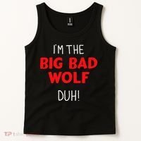 I'm the bad wolf duh costume for DIY halloween party Tank Top thumb 2