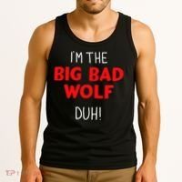 I'm the bad wolf duh costume for DIY halloween party Tank Top thumb 3