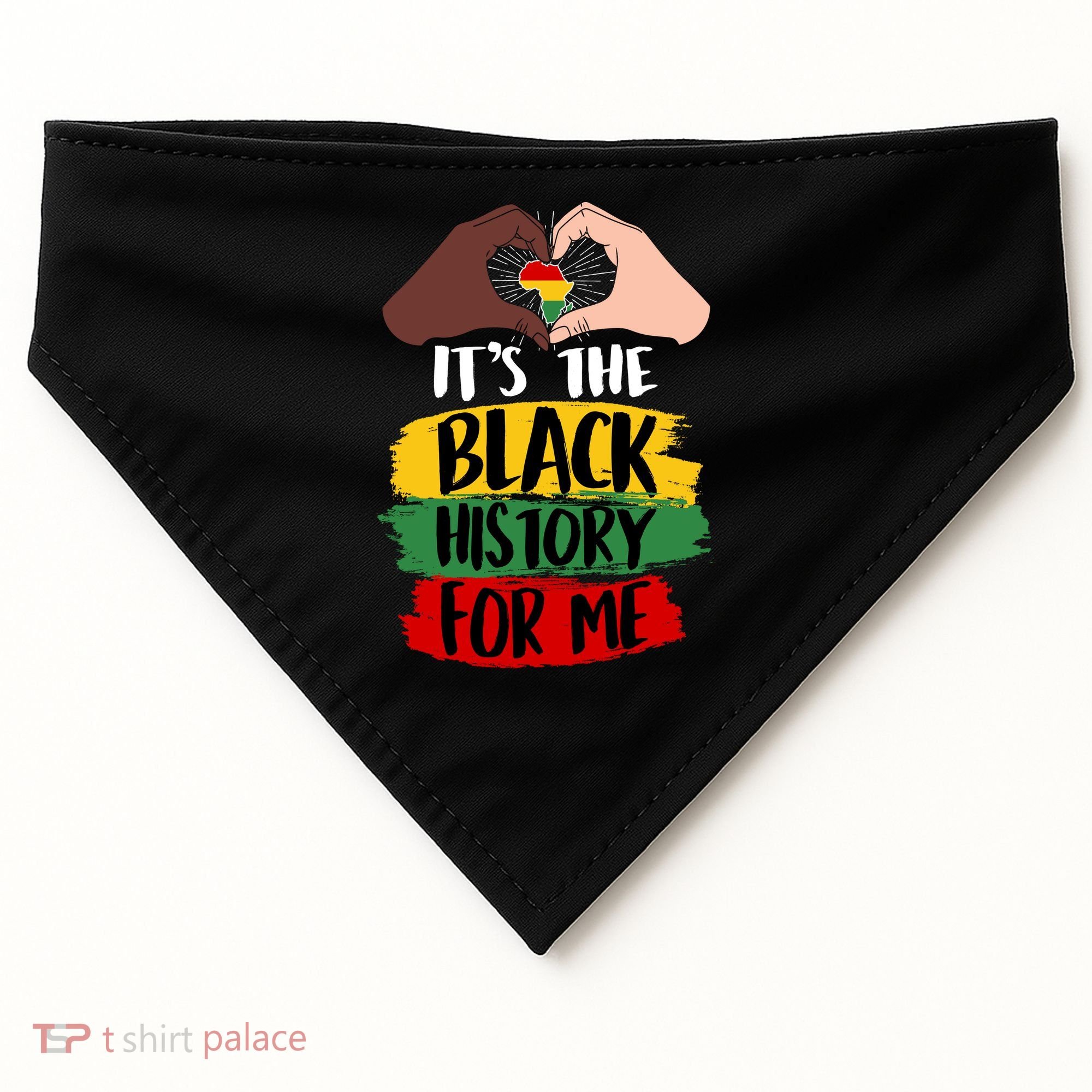 It's The Black History For Me USA-Made Doggie Bandana