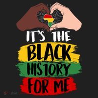 It's The Black History For Me Golf Towel thumb 3