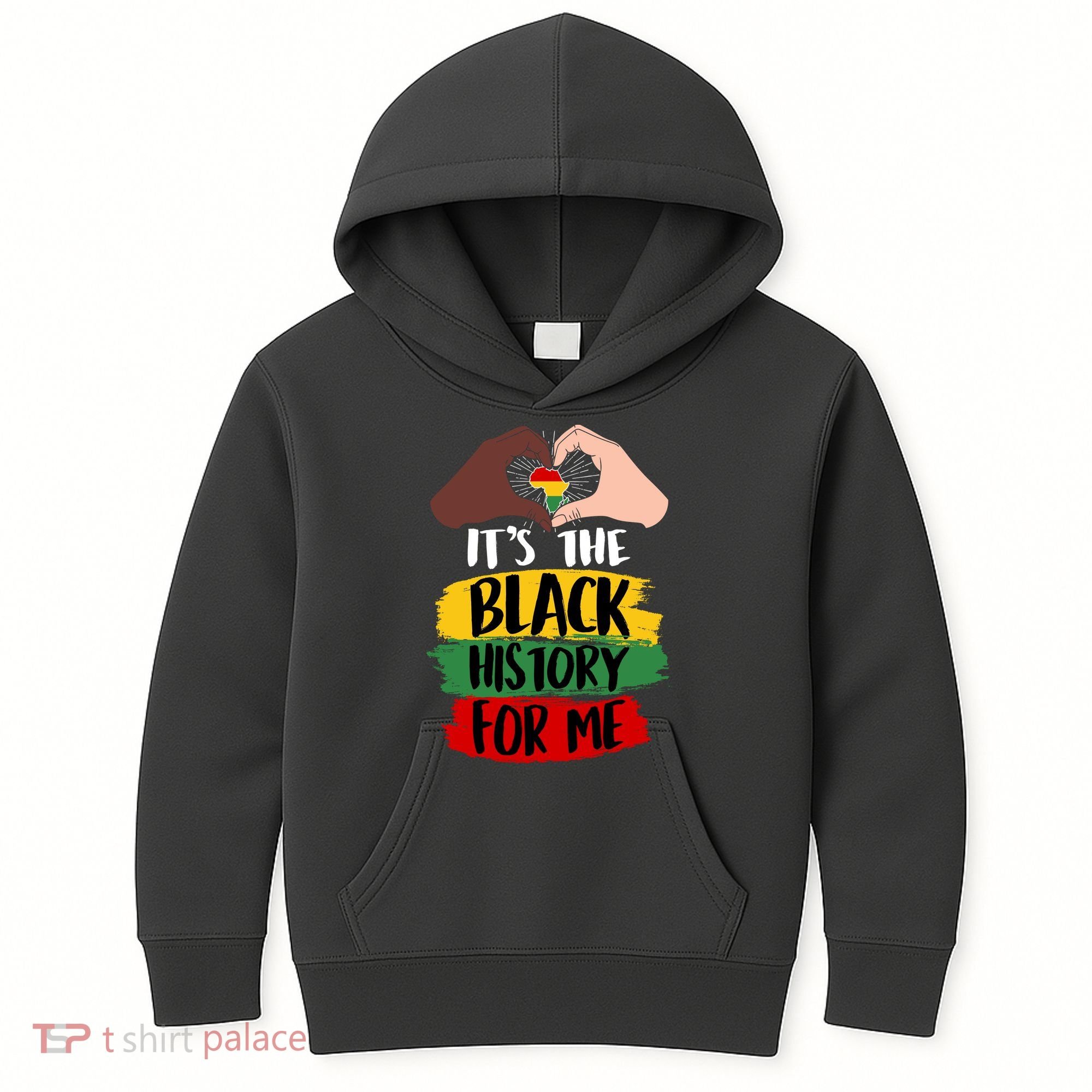 It's The Black History For Me Kids Hoodie