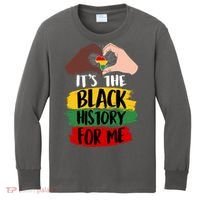 It's The Black History For Me Kids Long Sleeve Shirt thumb 0