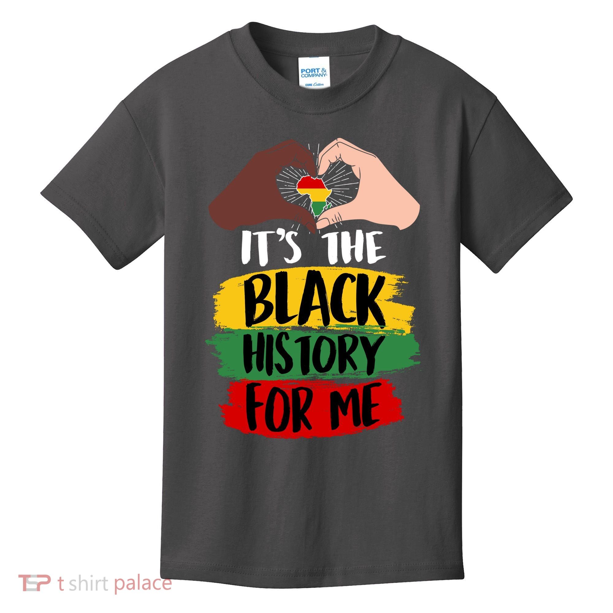 It's The Black History For Me Kids T-Shirt