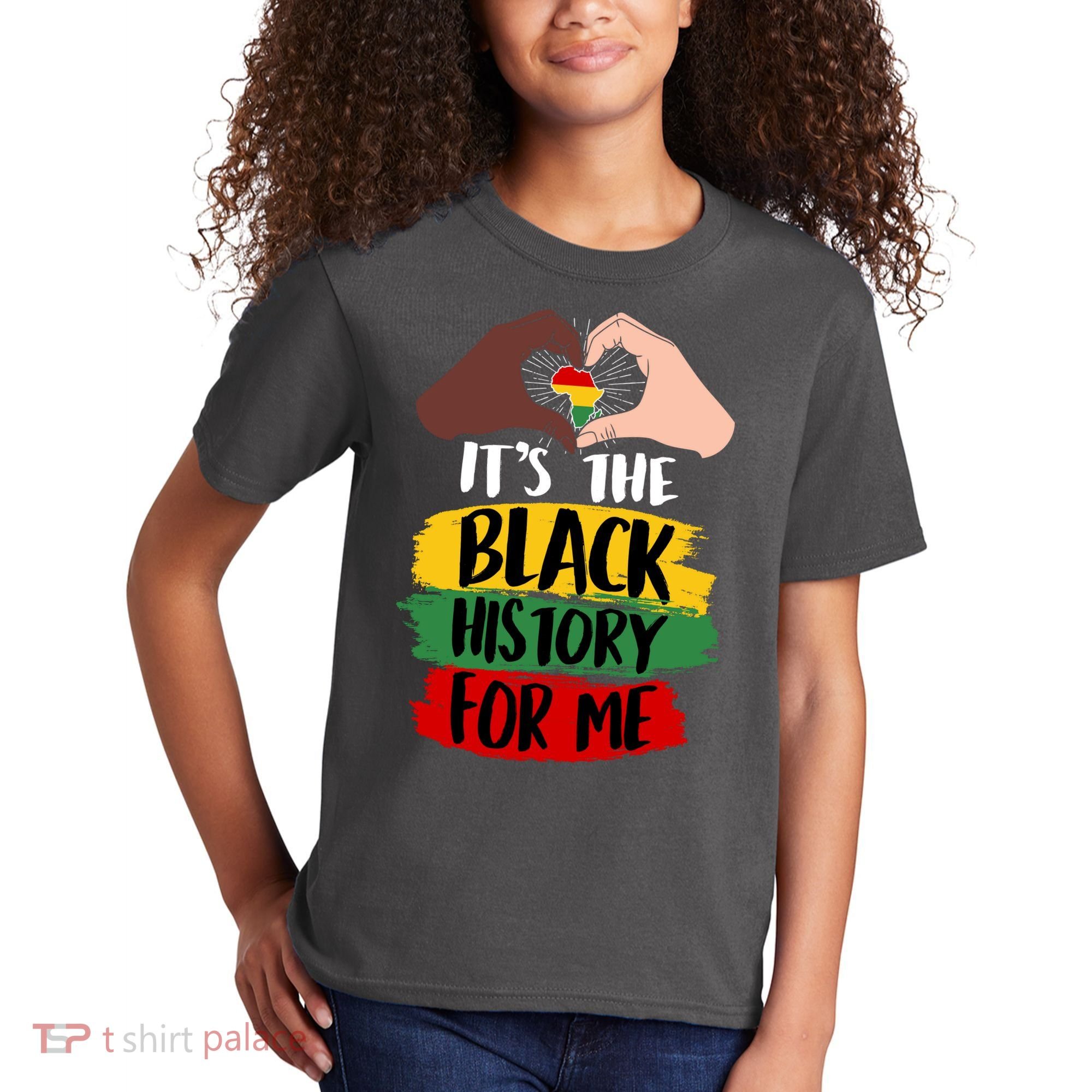 It's The Black History For Me Kids T-Shirt