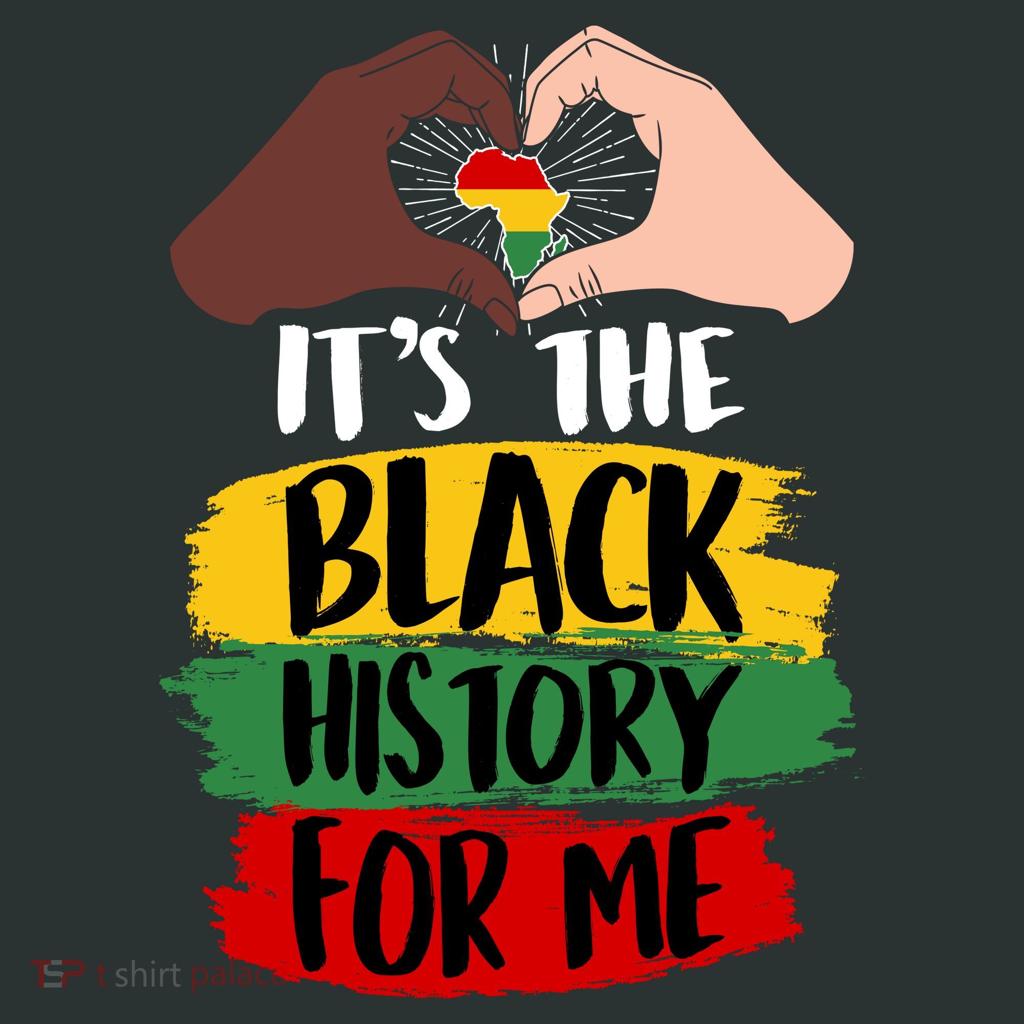 It's The Black History For Me Kids T-Shirt