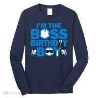 Im The Boss Birthday Baby Family Party Decorations Long Sleeve Shirt thumb 0