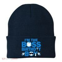 Im The Boss Birthday Baby Family Party Decorations Beanie thumb 0