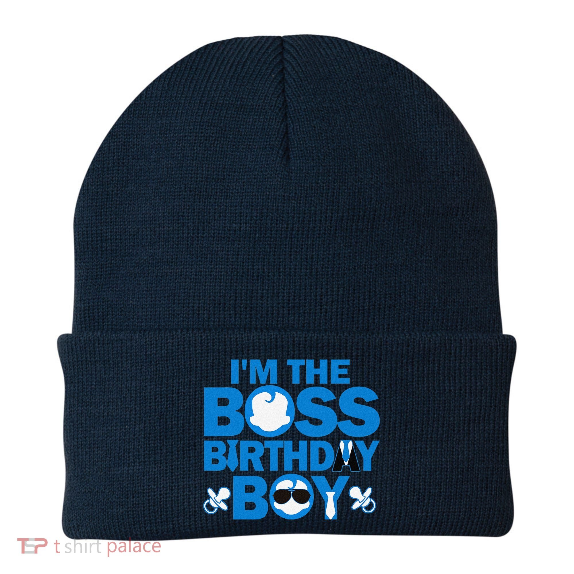 Im The Boss Birthday Baby Family Party Decorations Beanie