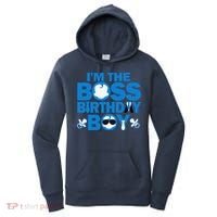 Im The Boss Birthday Baby Family Party Decorations Women's Hoodie thumb 0