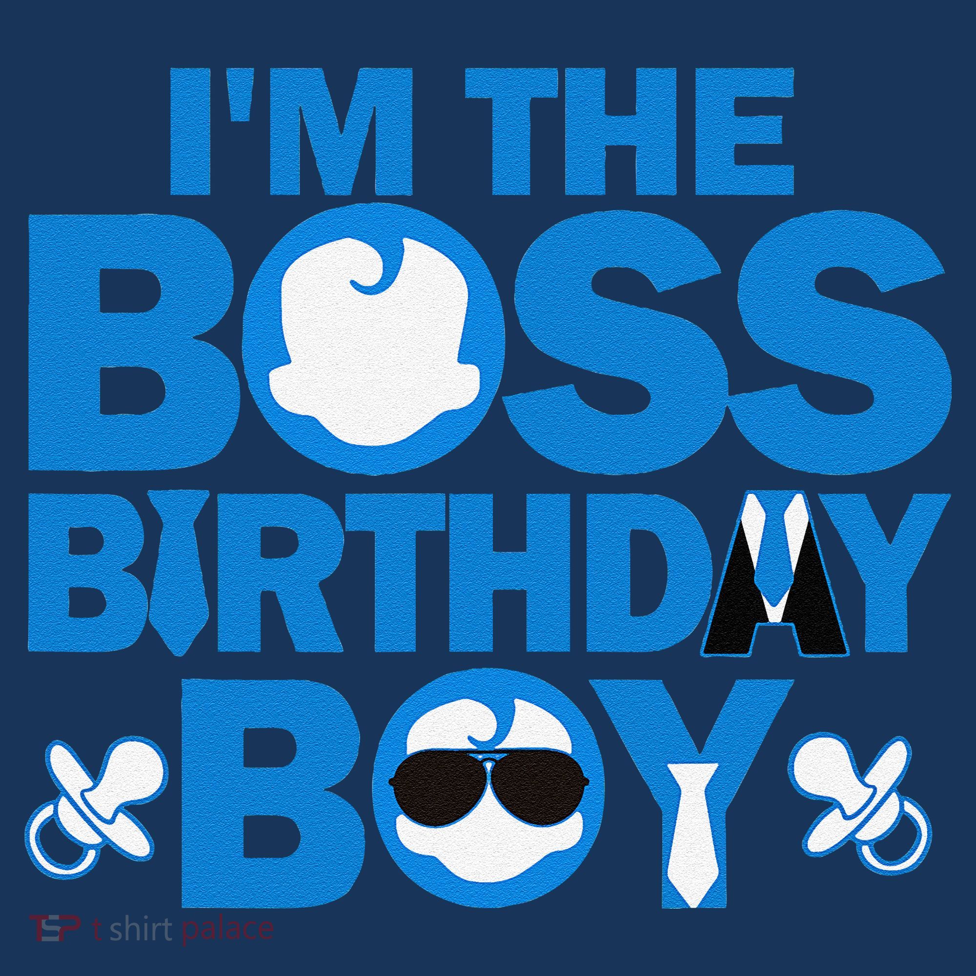 Im The Boss Birthday Baby Family Party Decorations Tote Bag