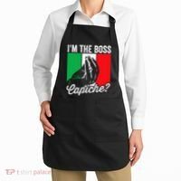 IM The Boss Capiche Funny Italian Nonno Nonna Saying Apron thumb 2