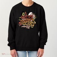I'm Thinking Beer And Motorcycle Kinda Weekend Women's Sweatshirt thumb 0