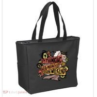 I'm Thinking Beer And Motorcycle Kinda Weekend Tote Bag thumb 2