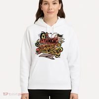 I'm Thinking Beer And Motorcycle Kinda Weekend Hoodie thumb 5