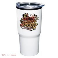 I'm Thinking Beer And Motorcycle Kinda Weekend Tumbler thumb 0