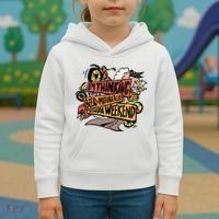 I'm Thinking Beer And Motorcycle Kinda Weekend Kids Hoodie thumb 3