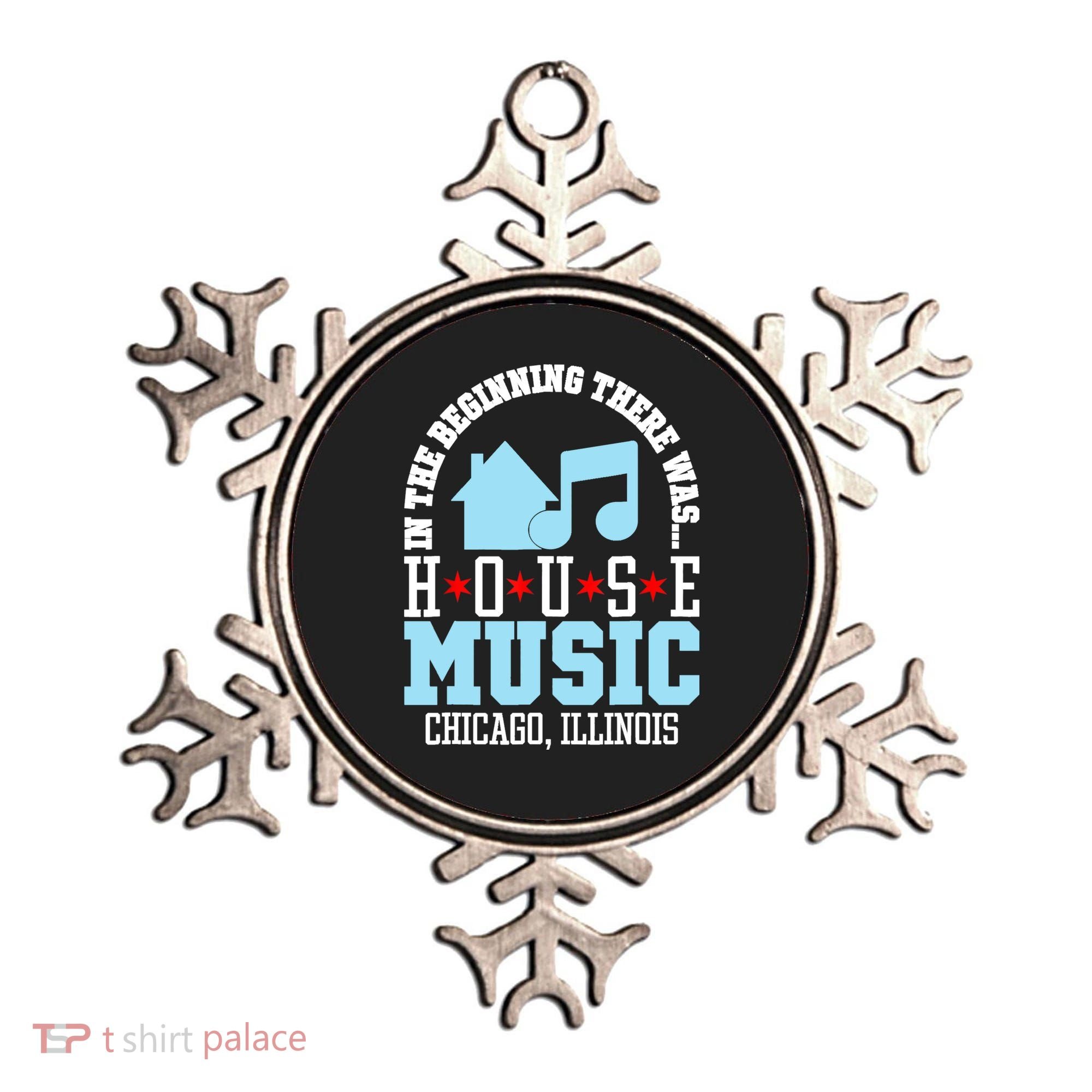 In The Beginning There Was House Chicago House Music DJ Ornament