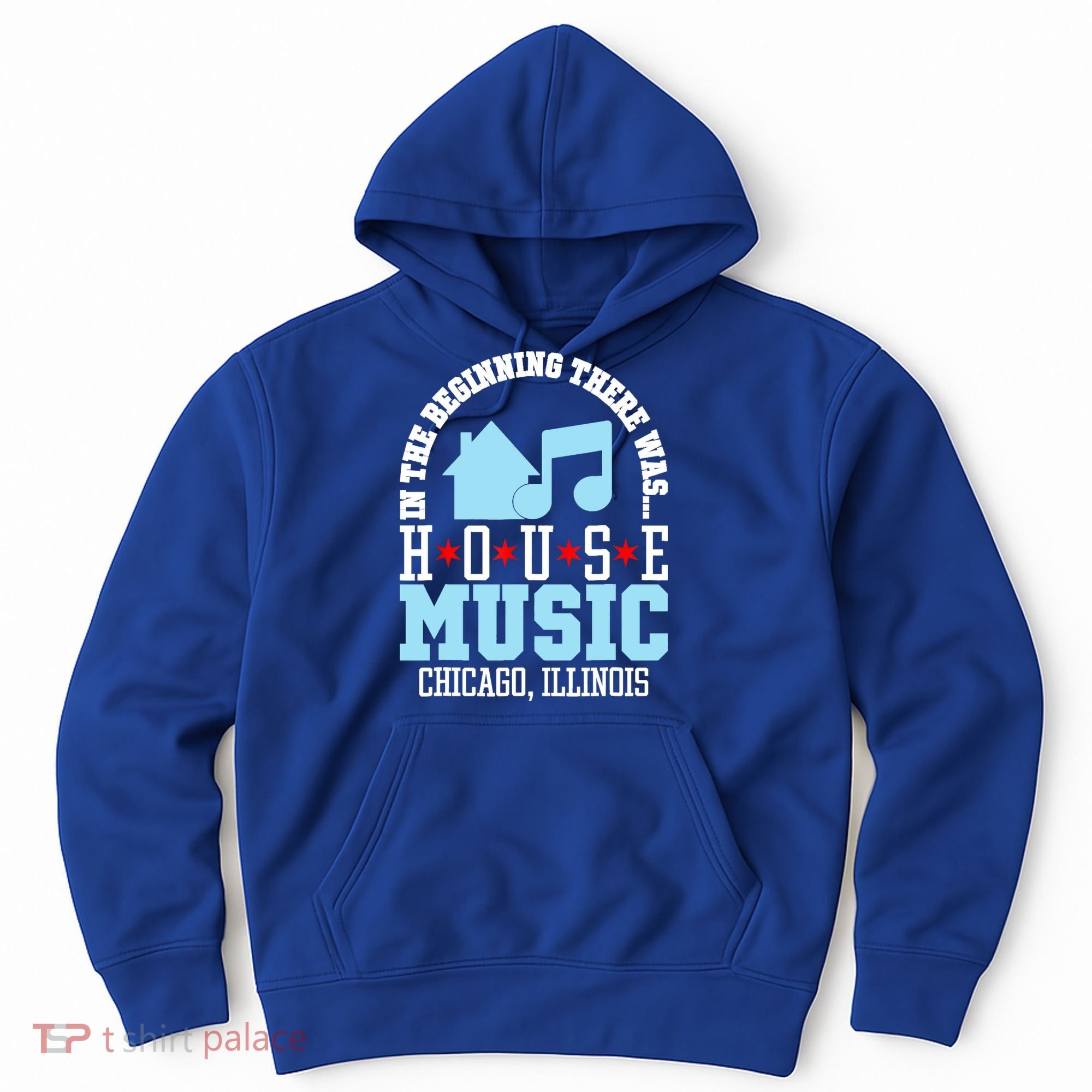 In The Beginning There Was House Chicago House Music DJ Hoodie