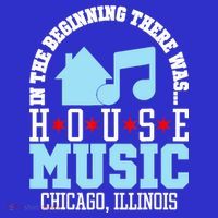 In The Beginning There Was House Chicago House Music DJ Baby Bodysuit thumb 2