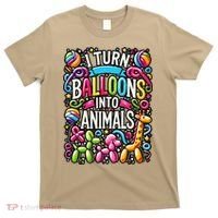 I Turn Balloons Into Animals Birthday Party Balloon Artist T-Shirt thumb 0