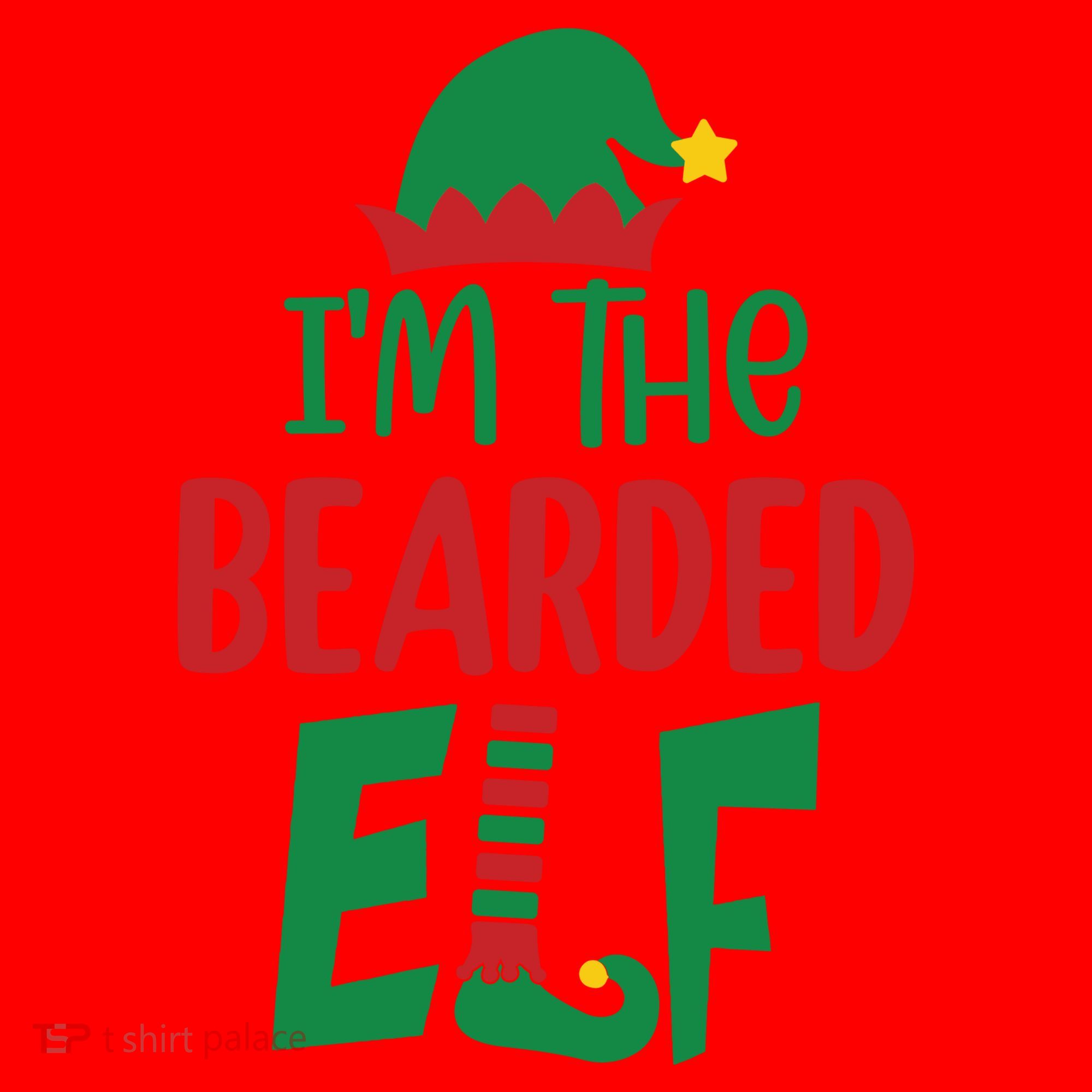 IM The Bearded Elf Santa Hat