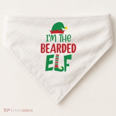 IM The Bearded Elf USA-Made Doggie Bandana