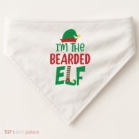 IM The Bearded Elf USA-Made Doggie Bandana thumb 0