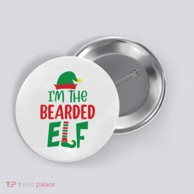 IM The Bearded Elf Button