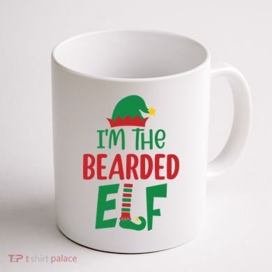 IM The Bearded Elf Coffee Mug back
