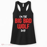 IM The Bad Wolf Duh Costume For Diy Halloween Party Women's Tank Top thumb 0