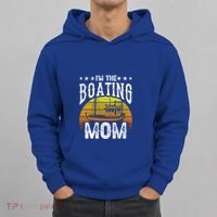 I'm The Boating Mom Yacht Captain Ship Boat Mother Mommy Great Gift Hoodie thumb 0