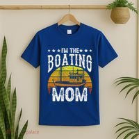 I'm The Boating Mom Yacht Captain Ship Boat Mother Mommy Great Gift T-Shirt thumb 2