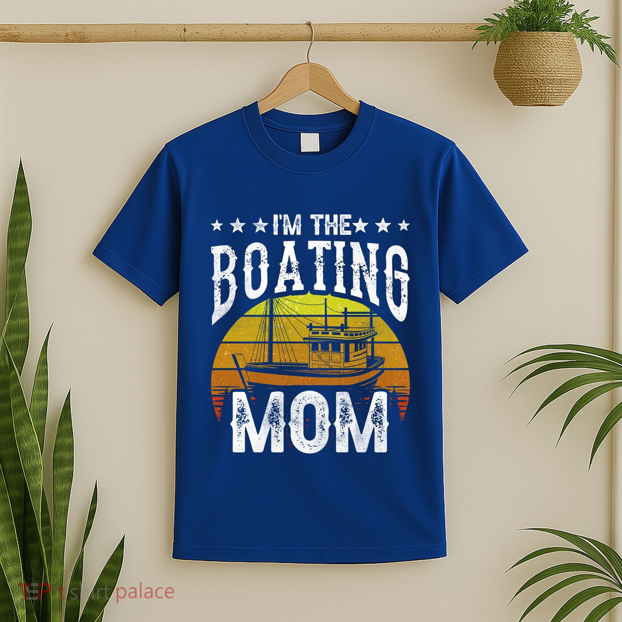 I'm The Boating Mom Yacht Captain Ship Boat Mother Mommy Great Gift T-Shirt