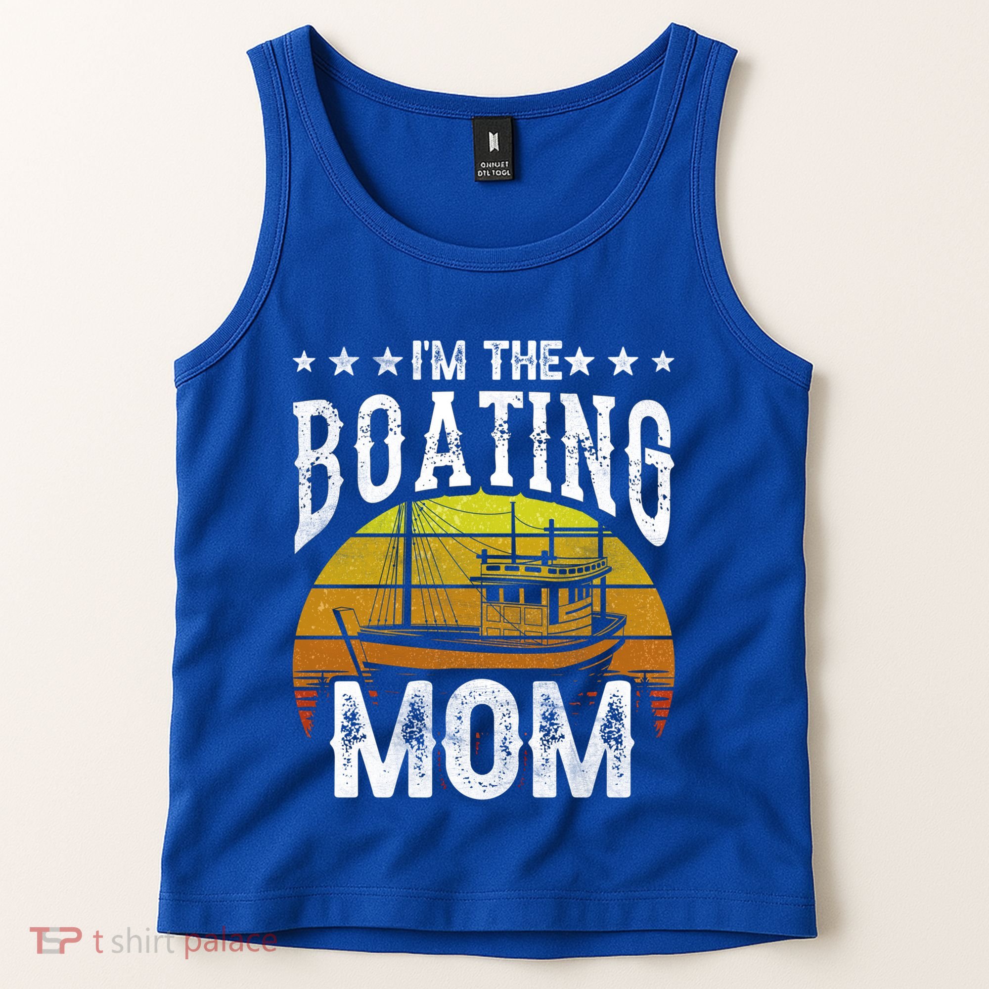 I'm The Boating Mom Yacht Captain Ship Boat Mother Mommy Great Gift Tank Top