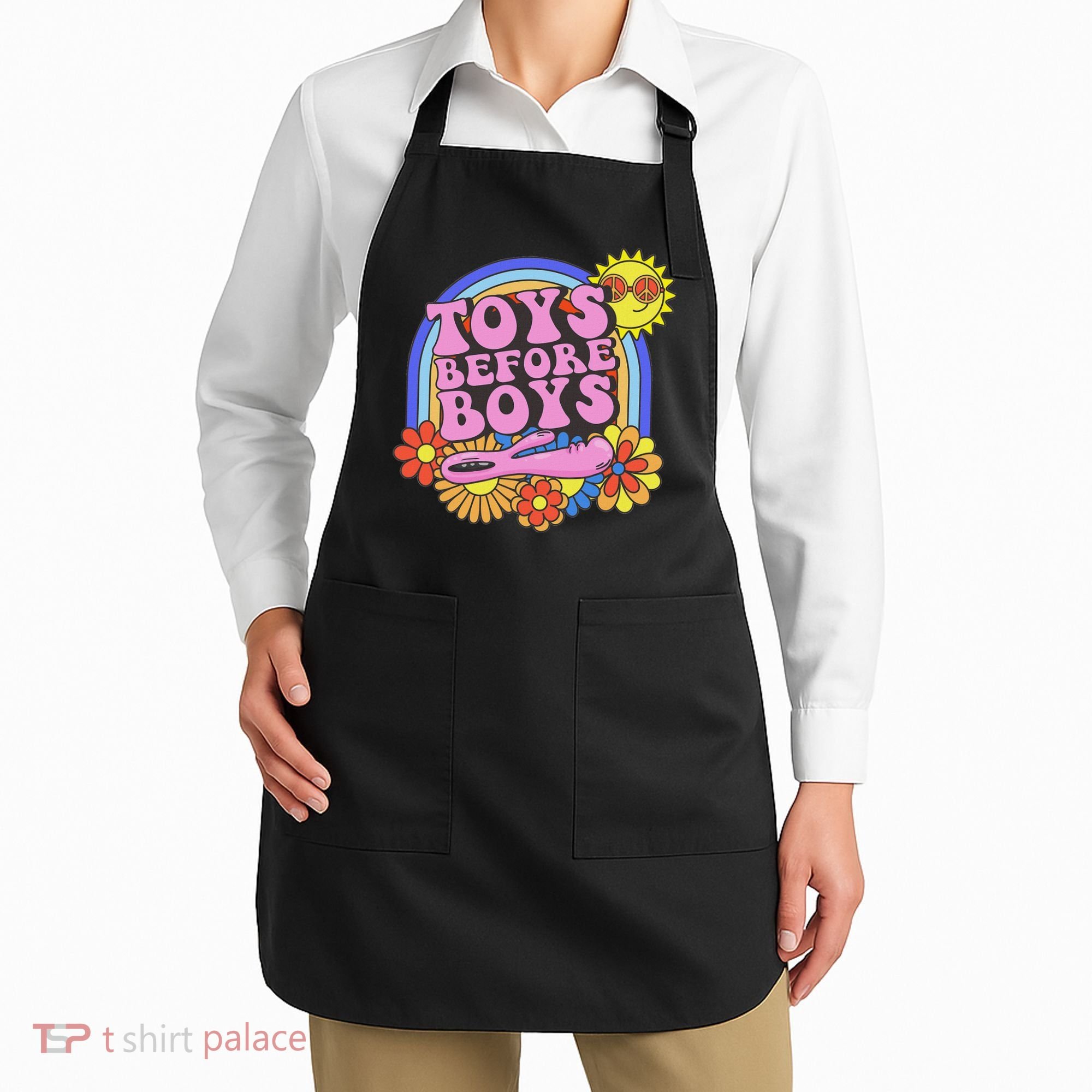 Inappropriate Toys Before Embarassing Adult Humor Apron