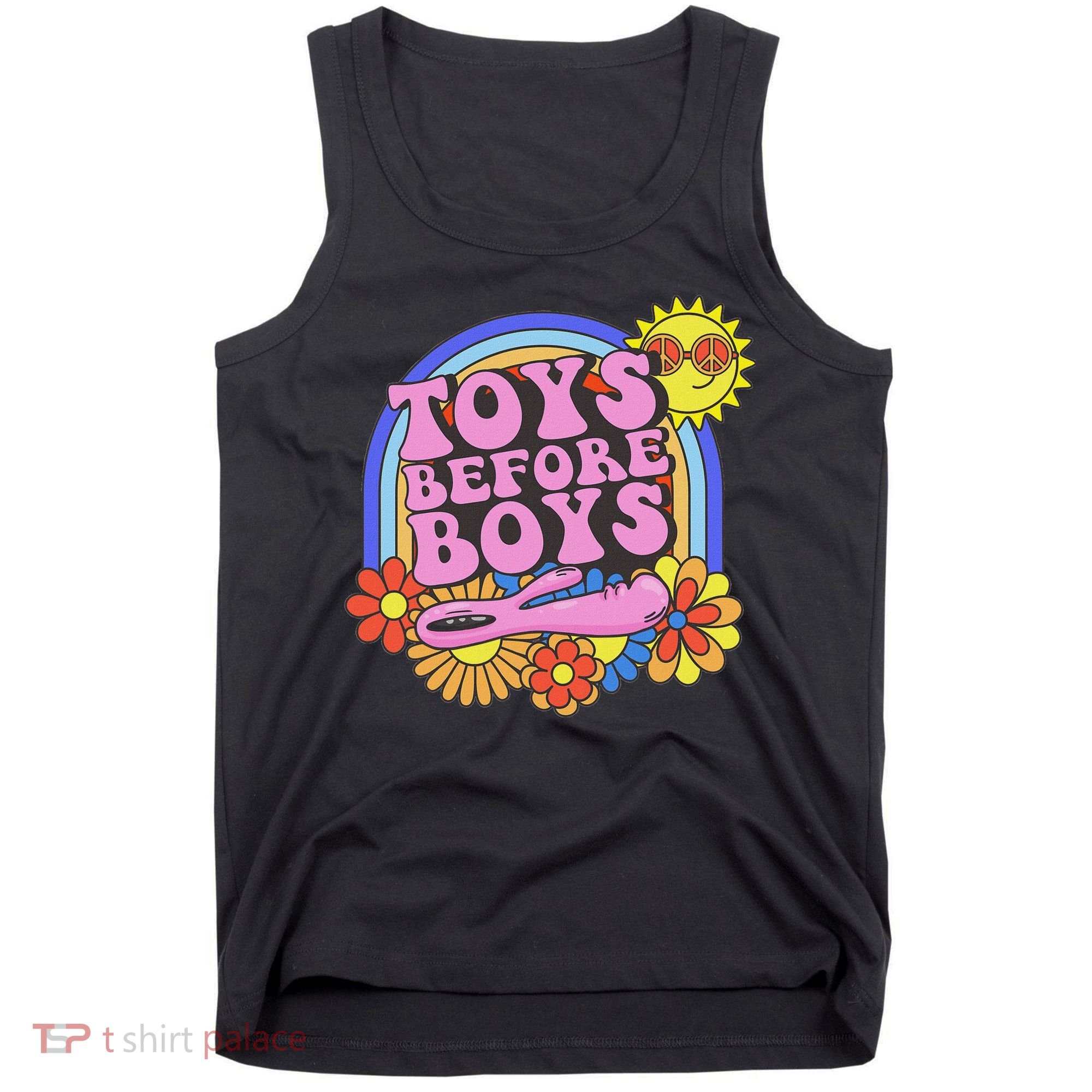Inappropriate Toys Before Embarassing Adult Humor Tank Top