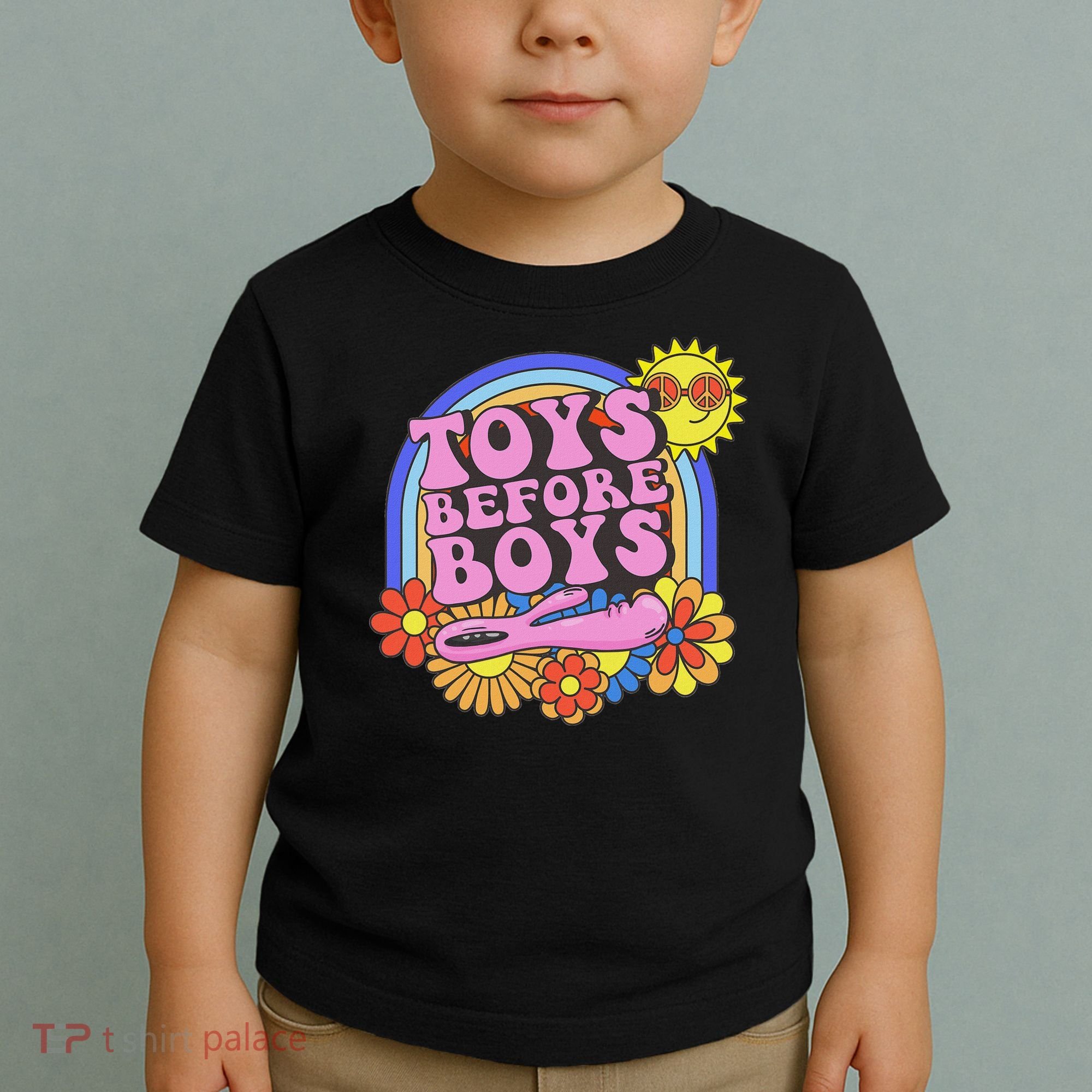 Inappropriate Toys Before Embarassing Adult Humor Toddler T-Shirt