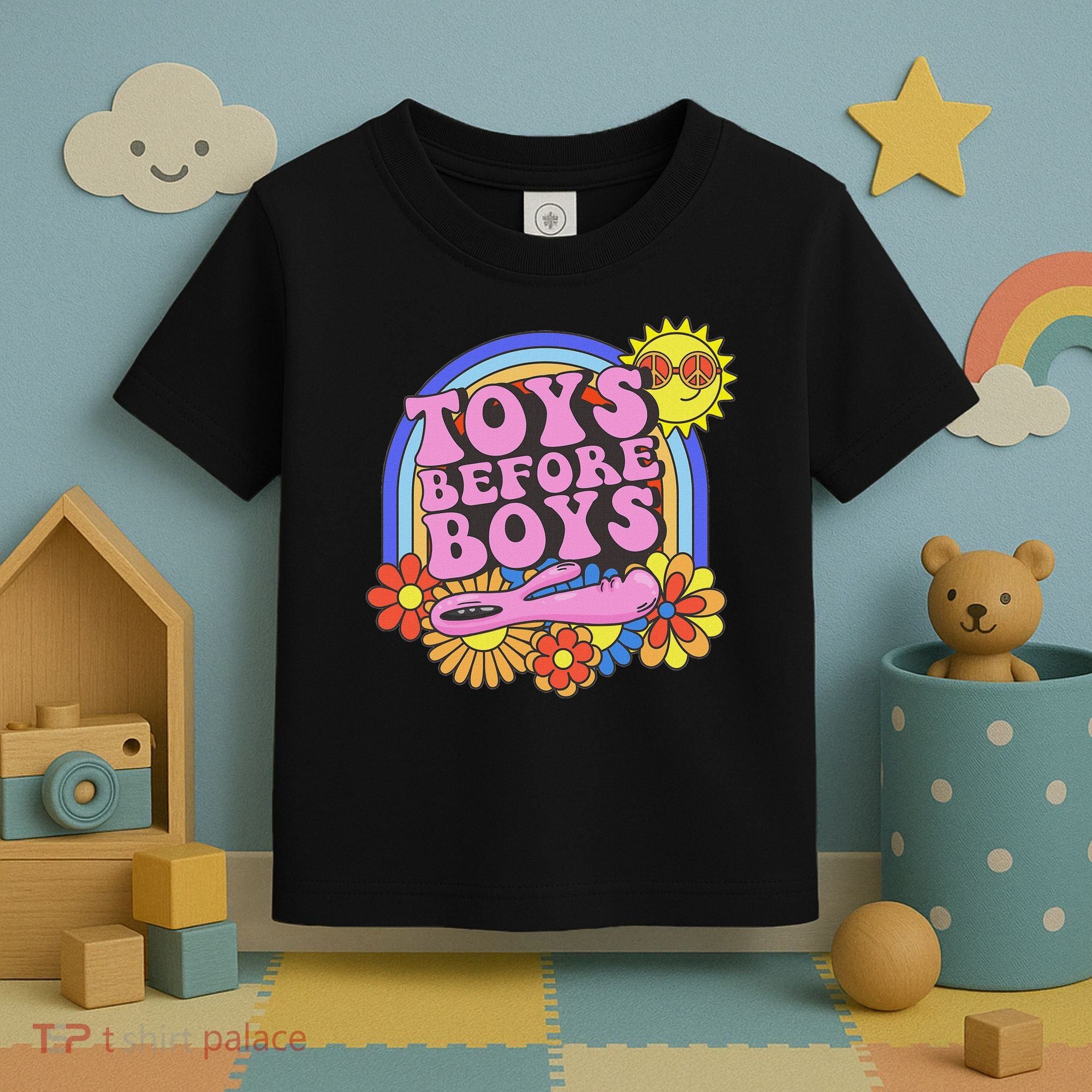 Inappropriate Toys Before Embarassing Adult Humor Toddler T-Shirt