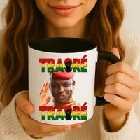 Ibrahim Traoré Burkina Faso Africa Coffee Mug thumb 3