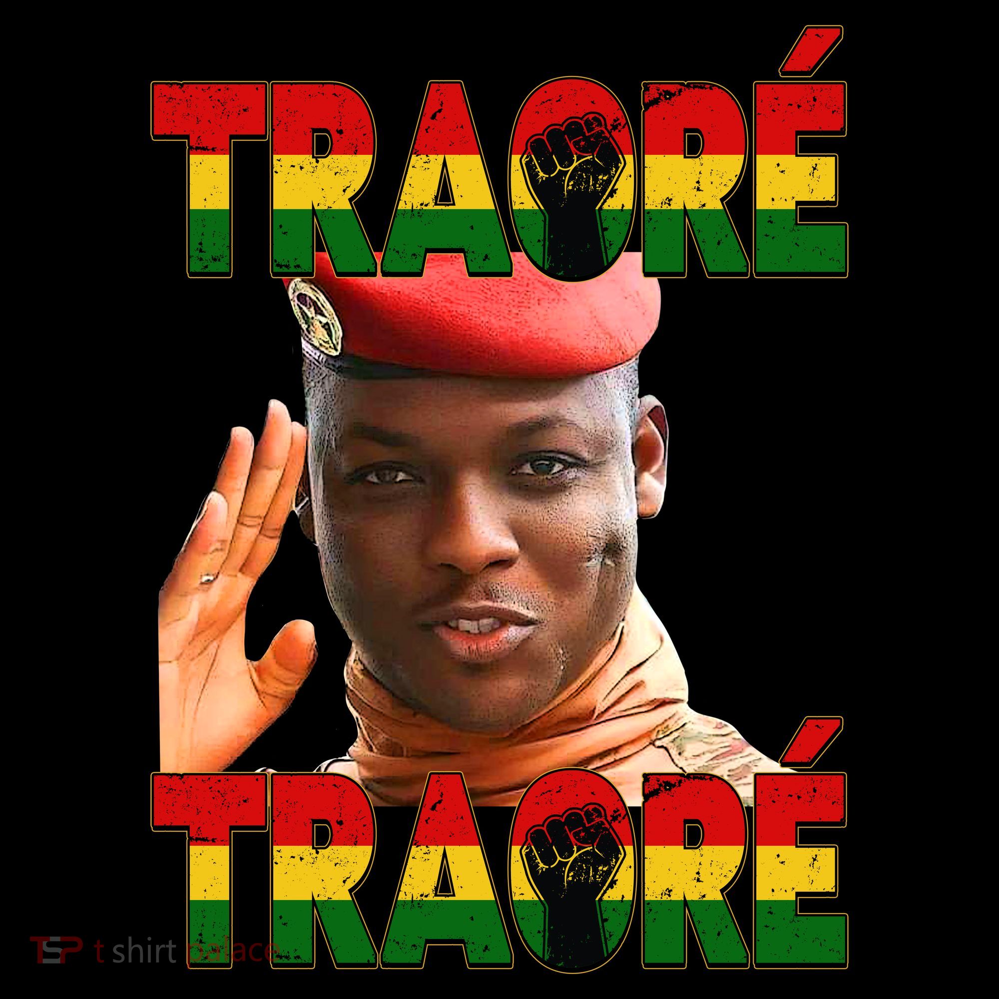 Ibrahim Traoré Burkina Faso Africa Coffee Mug
