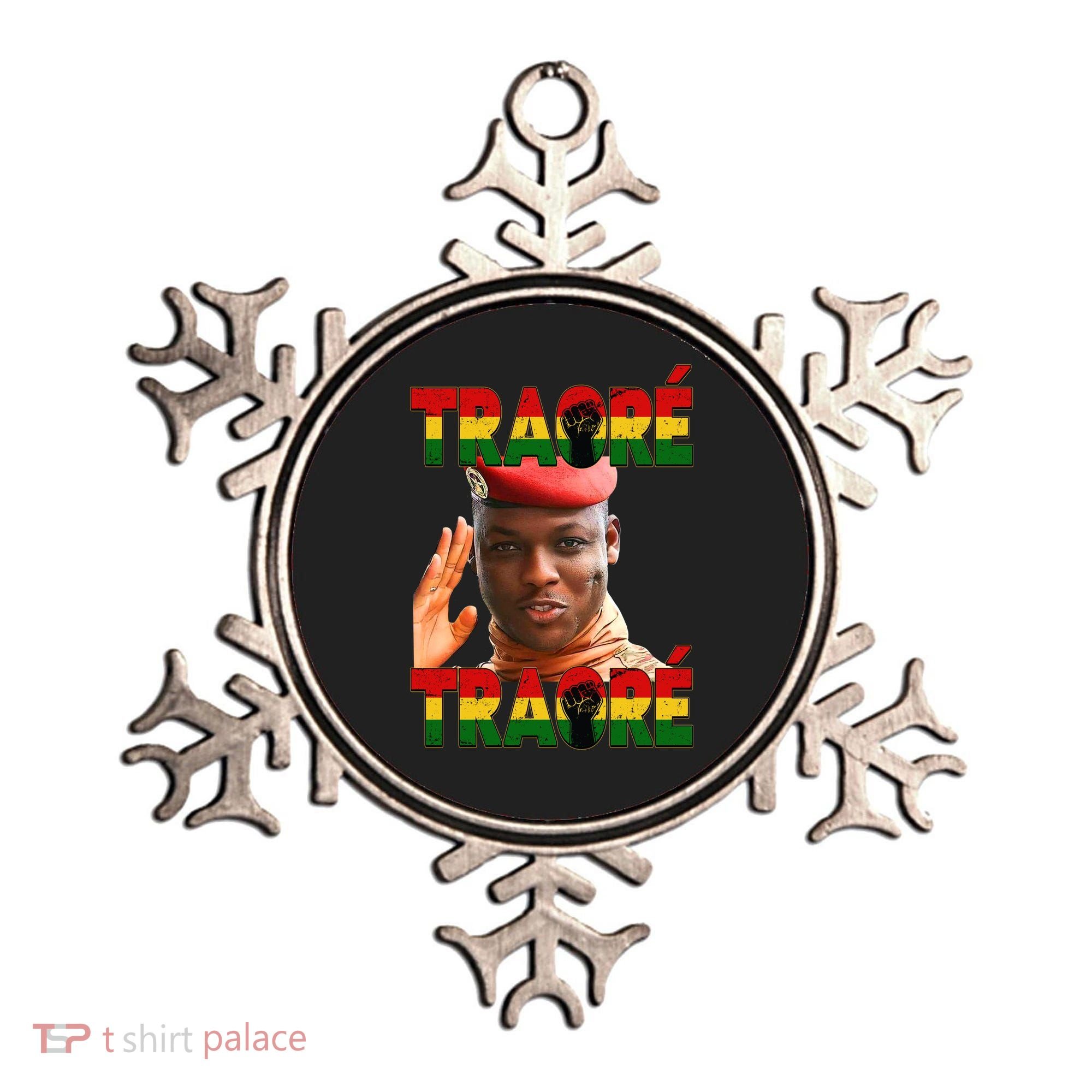 Ibrahim Traoré Burkina Faso Africa Ornament